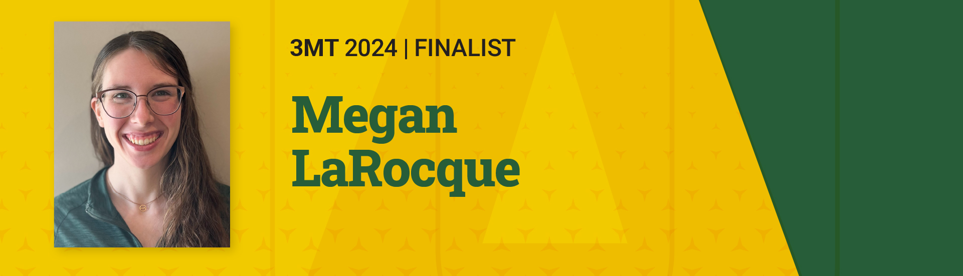 3MT 2024 Finalist Megan LaRocque