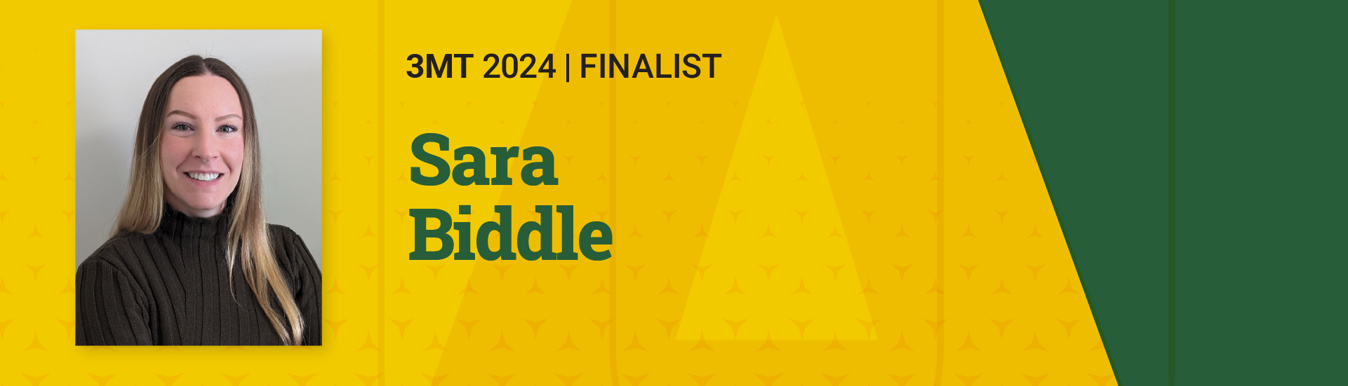 3MT 2024 Finalist Sara Biddle
