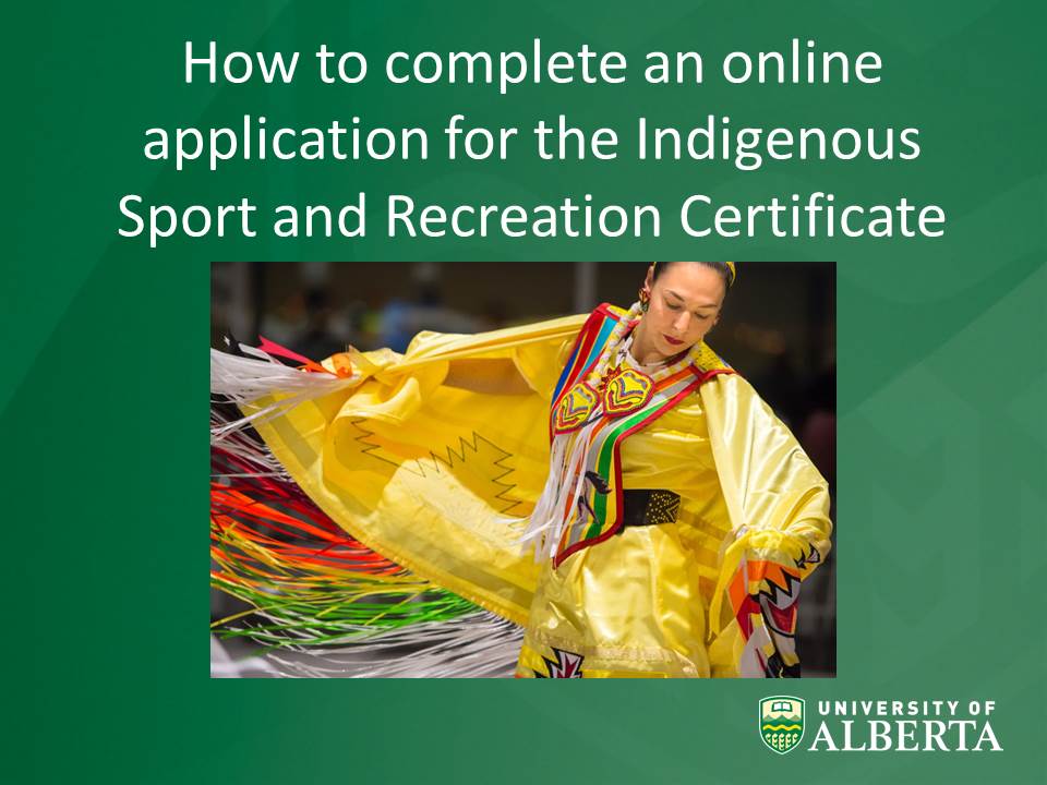 Indigenous Sport and recreation Application Process