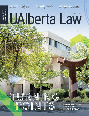 UAlberta Law WP Magazine Cover (Summer 2021)