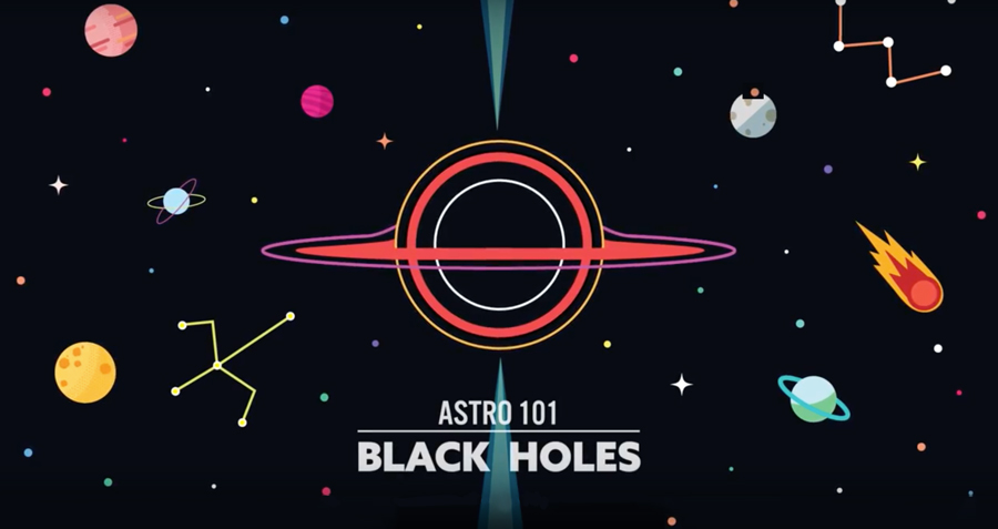 Astro 101 Black Holes MOOC Logo