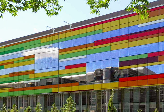 Photo of Edmonton Clinic Health Academy on University of Alberta campus in Edmonton, Alberta