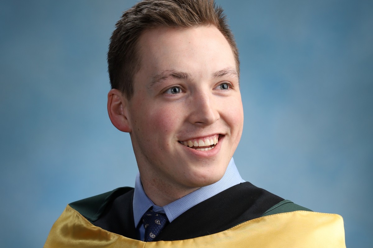 Sheldon Cannon is one of the members of the class of Spring 2020 celebrating convocation on June 12.