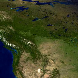 Edmonton From NASA