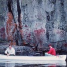 Canoeing/Aboriginal art
