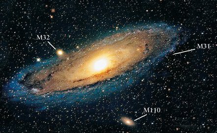 Modern photo of M31
