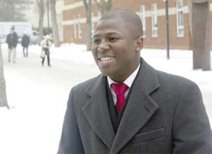 Prince Cedza Dlamini was on campus to help open the University of Alberta International House Jan. 28. Dlamini praised the international housing movement. The new campus residence is home to 154 students from 31 countries.