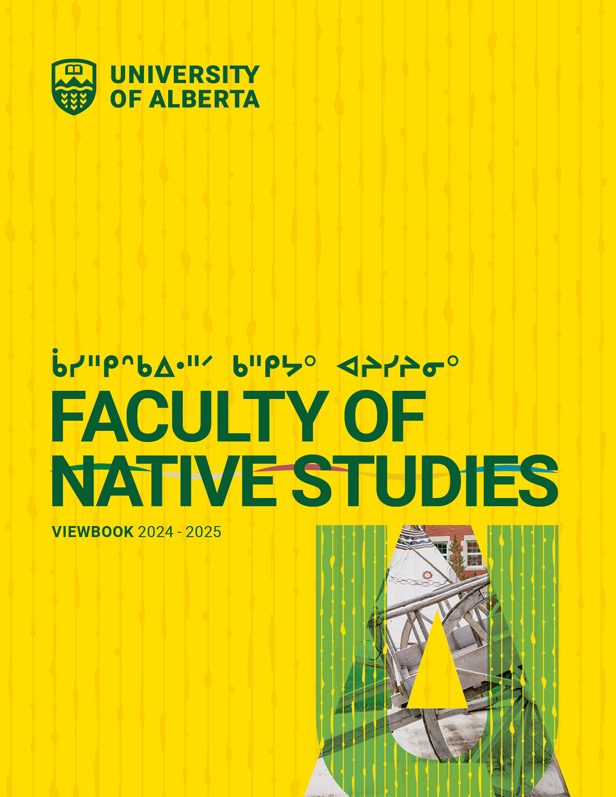Faculty of Native Studies viewbook 2024-2025