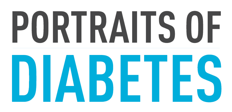 Portraits of Diabetes Wordmark