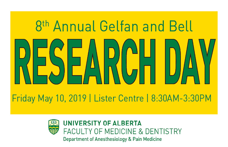 Research Day Anesthesiology Gelfan and Bell