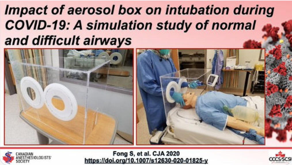 Simulation lab courtesy of Canadian Journal of Anesthesiology