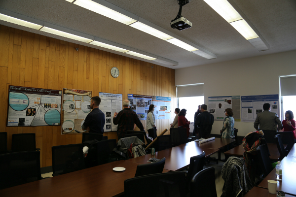 Friday Poster session at Frucht Conference 2016