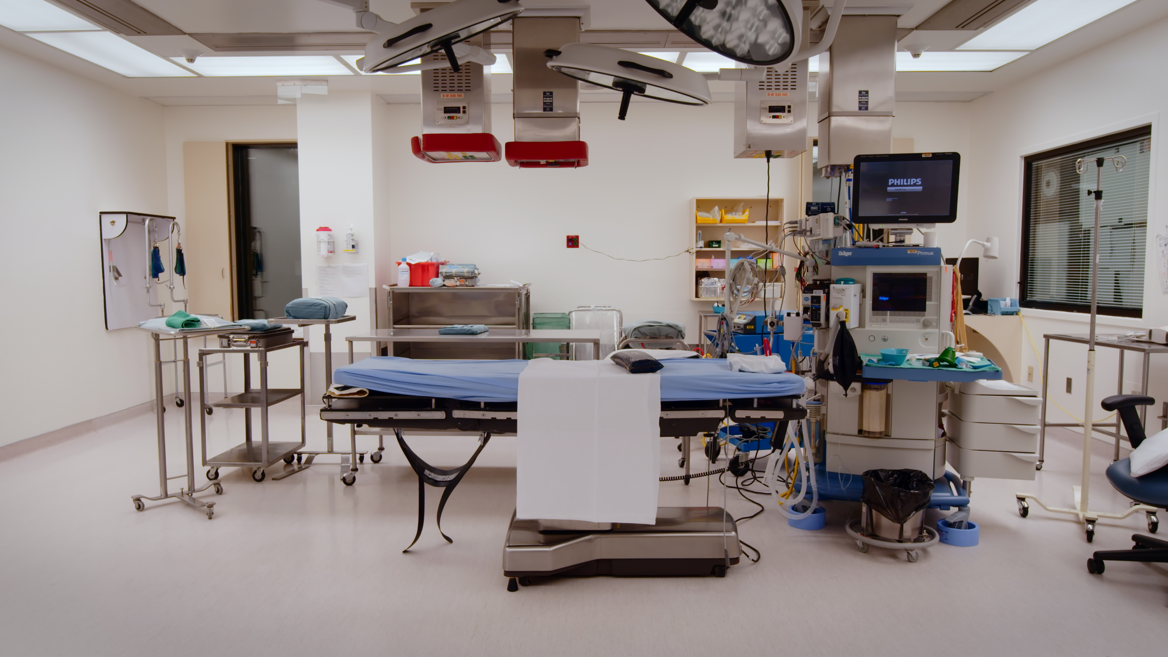 Operating room at the University of Alberta Hospital