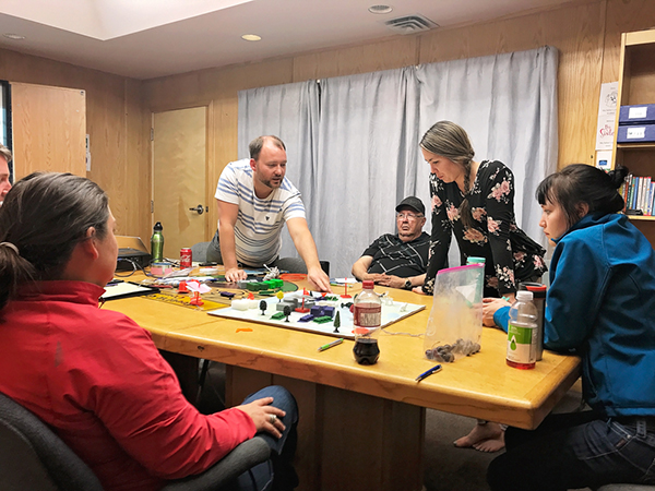 2018 Digital Literacy Workshop developed with Gwich'in Tribal Council. PHOTO: Hanne Pearce,Tetl'it Zheh/Fort McPherson, NWT. 