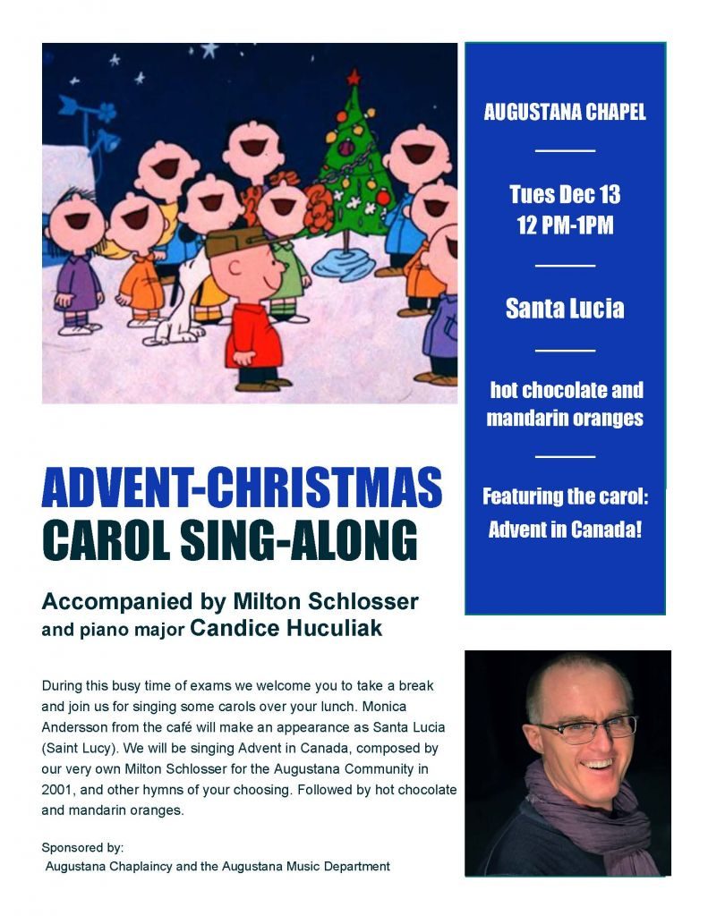 Dec 13 Advent-Christmas Carol Sing-Along