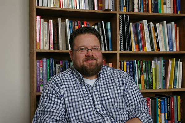 A photo of professor Lars Hallstrom smiling. 