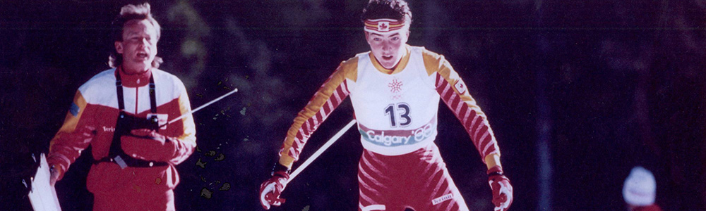 Carol Gibson of Camrose competed at the 1988 Winter Olympic Games in Calgary.