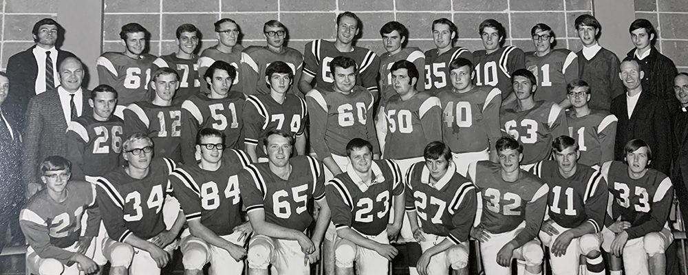 The Vikings high school football team operated between 1959 and 1972, and featured an undefeated team in 1967.