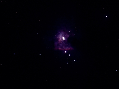 Photograph of Orion's nebula