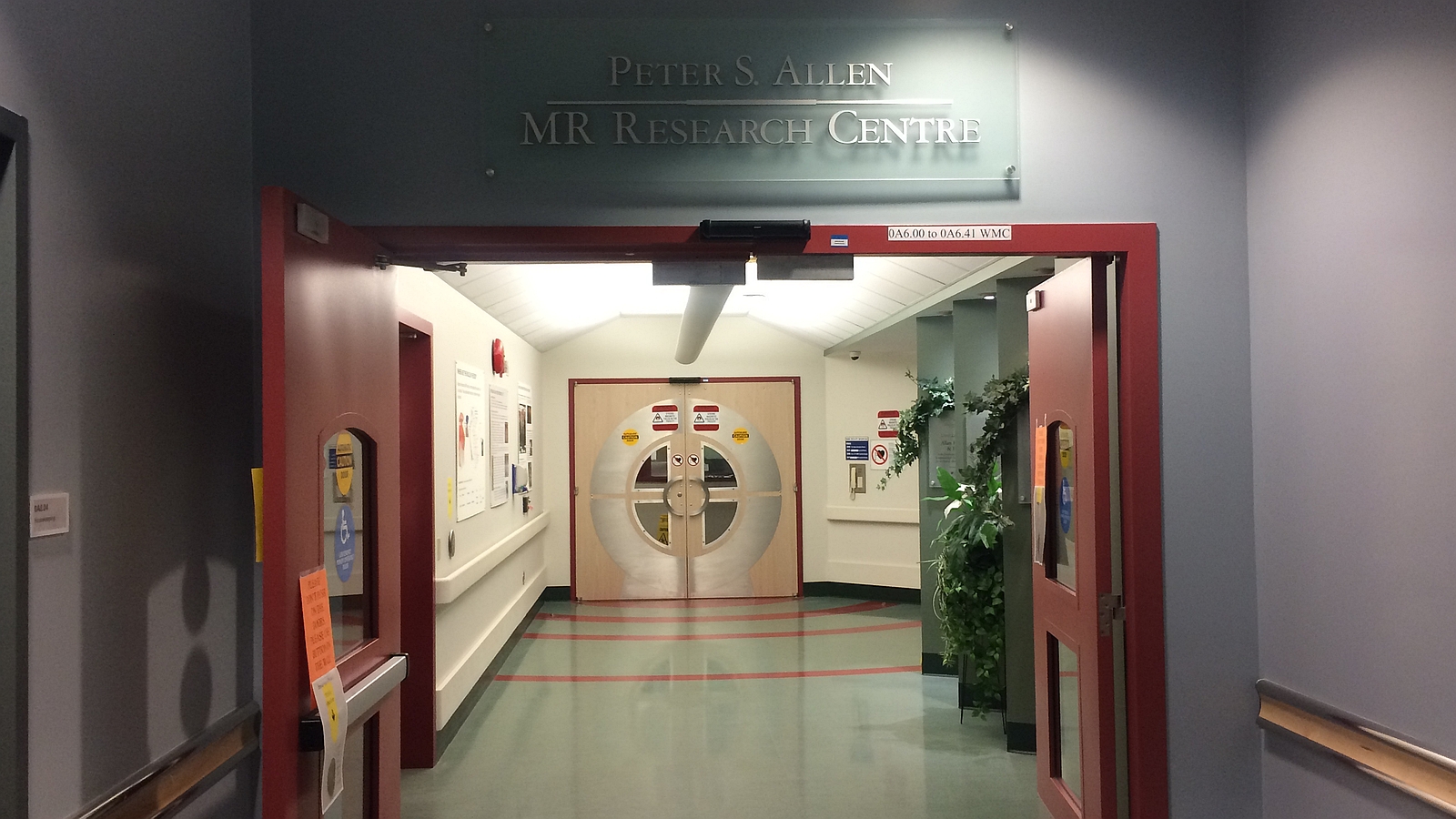 Peter S Allen MR Research Centre entrance