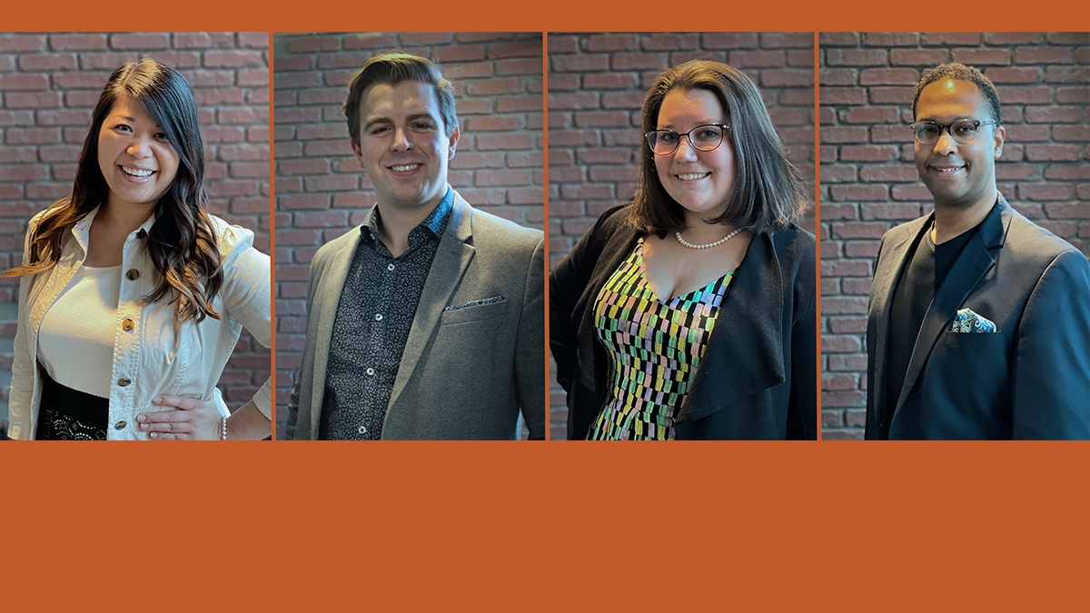 Four MBA grads from the Alberta School of Business — Jennifer Keith, Luke Butterworth, Maëlle Piquée, and Spencer Brawner —  have teamed up to bring a fresh take on food to Edmonton through JustCook Kitchens.