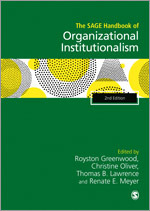 Book titled The SAGE Handbook of Organizational Institutionalism, 2nd Edition