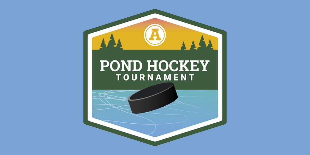 U of A Pond Hockey logo
