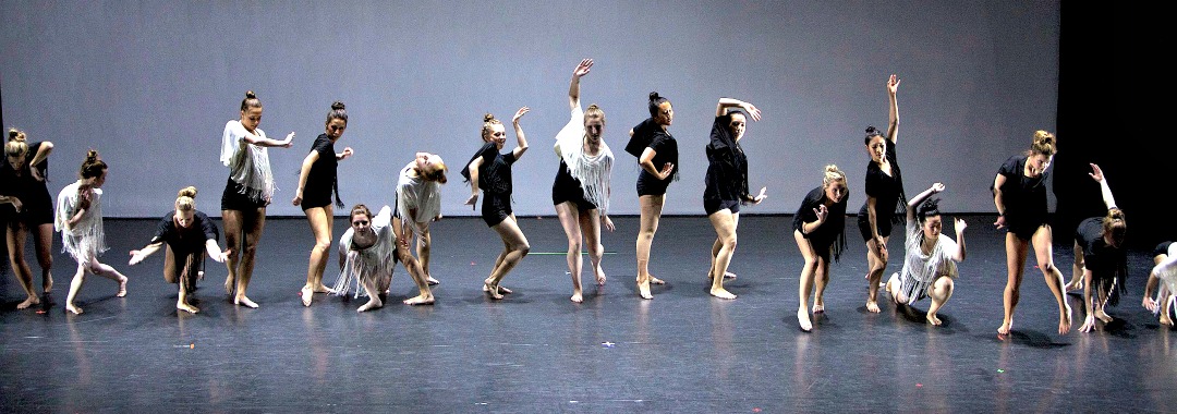 dance students on stage