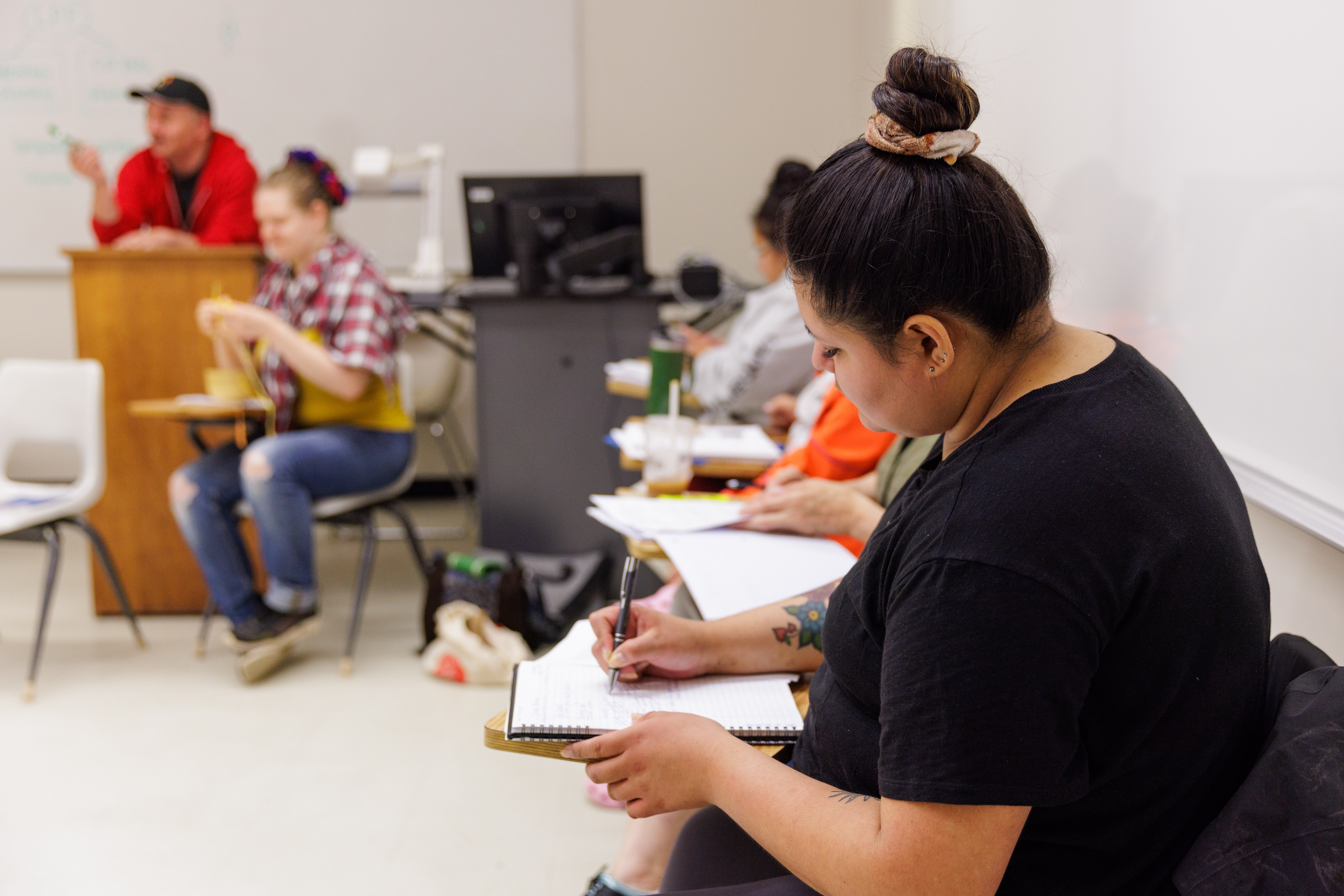Student in INT D 311 class