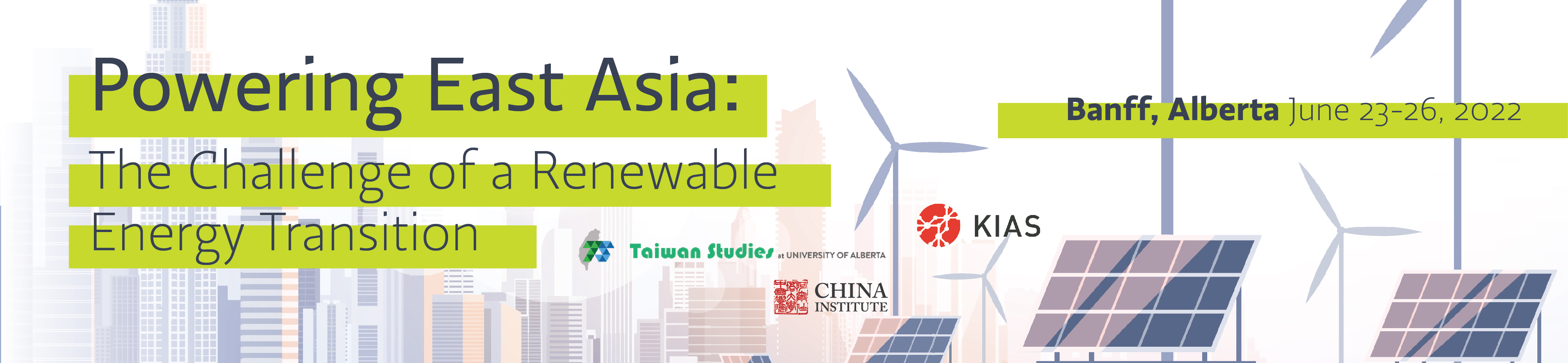carousel banner for Powering East Asia event