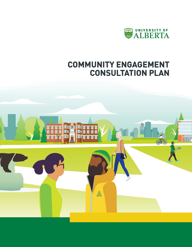 English cover of the community engagement consultation plan