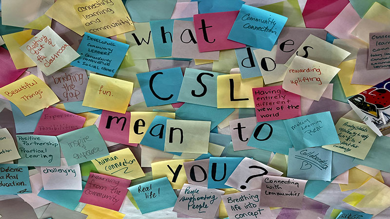 What does CSL mean to you?