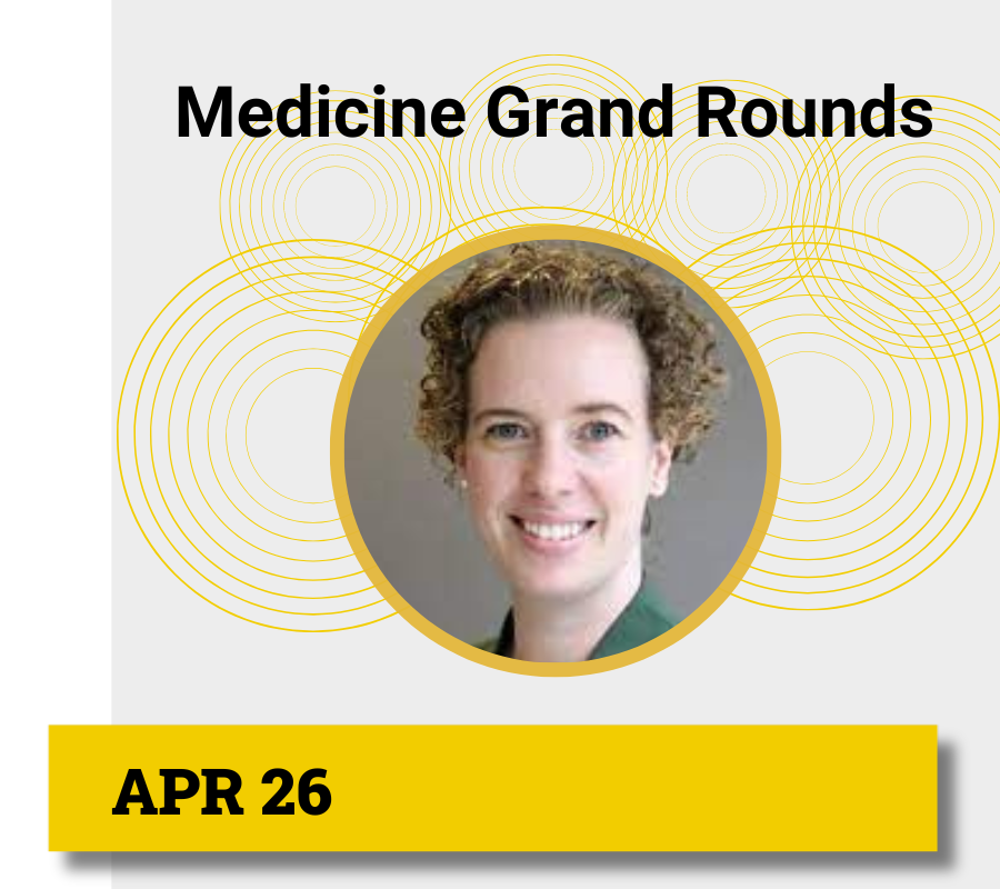 Medicine Grand Rounds Speaker Dr. Lindsay Bridgland and Fiona Rawle, PhD