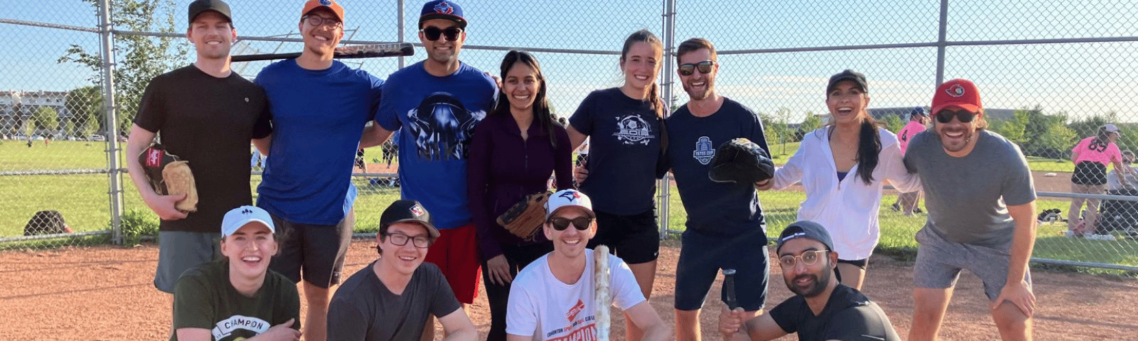 Physical Medicine and Rehabilitation Residency softball team