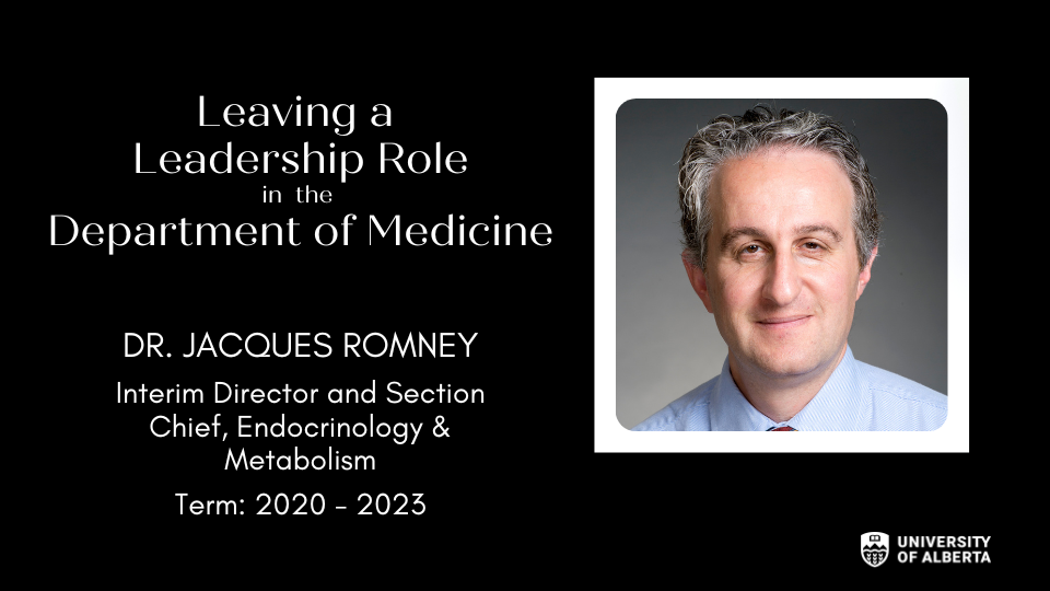 Portrait of Dr. Jacques Romney