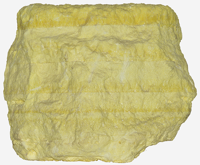 Block of yellow sulfur