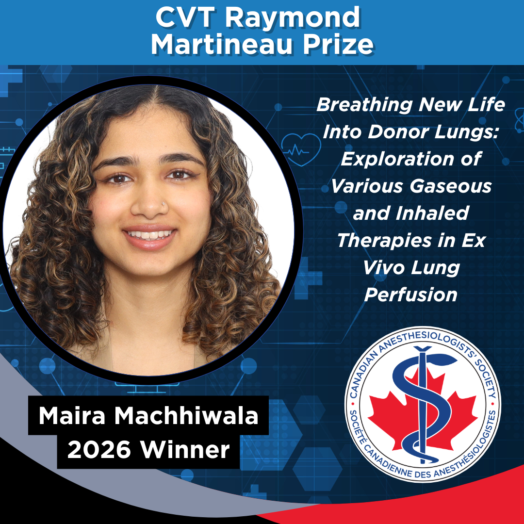 2026 CVT Raymond Martineau Prize