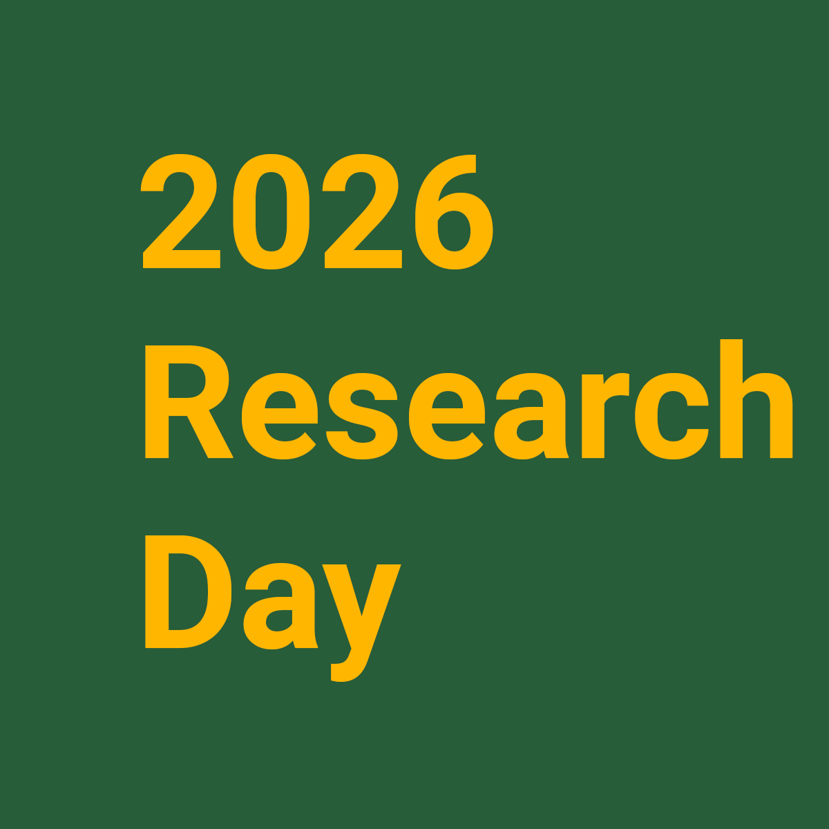2026 Research Day image for News