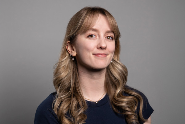 An face-on image of Sarah Dolman, BA 2026, 