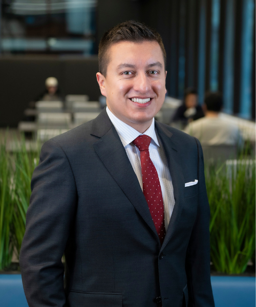Edward Acuna headshot at the Alberta School of Business
