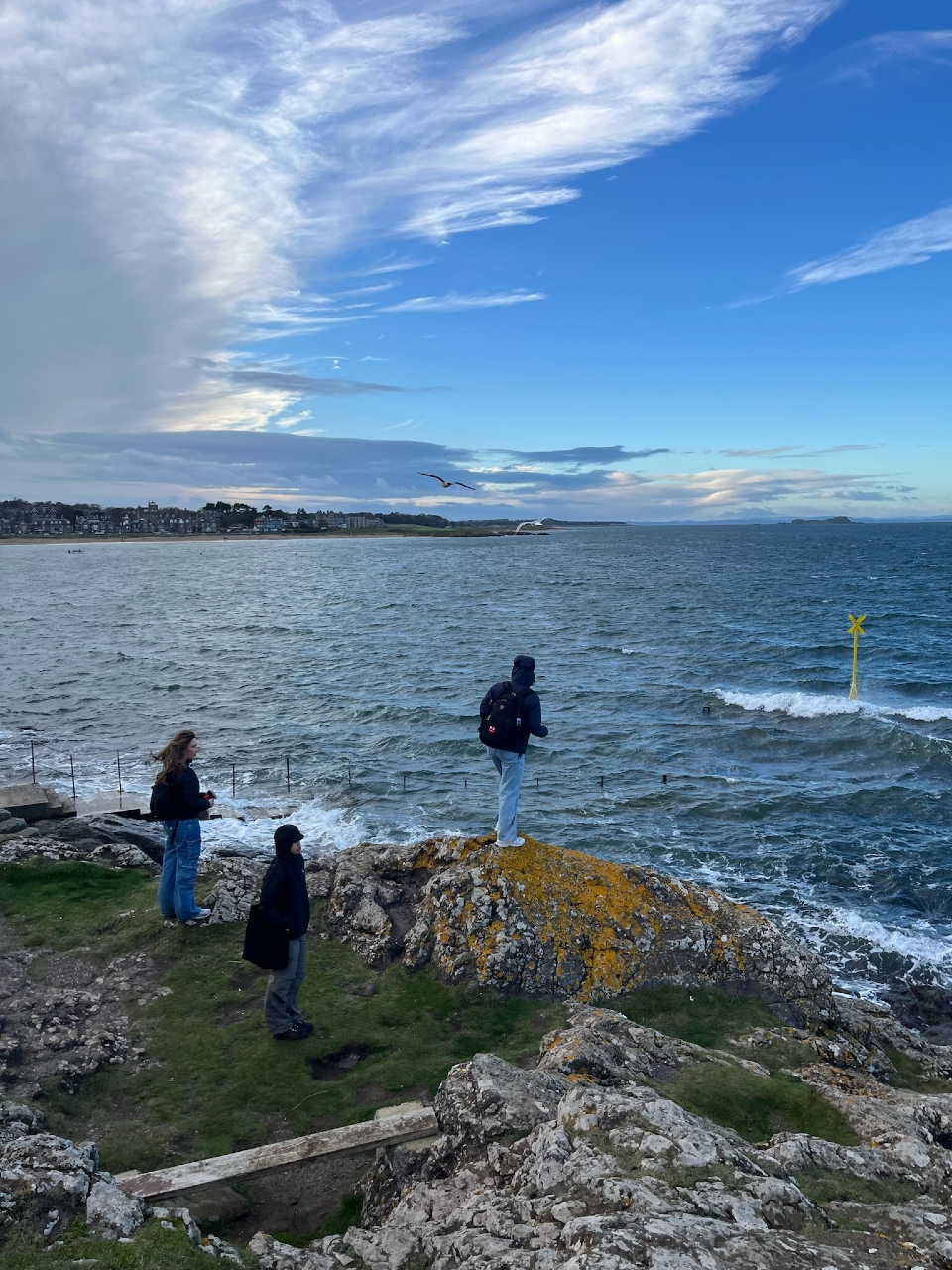New Friends, New Places: Reflections by the Sea