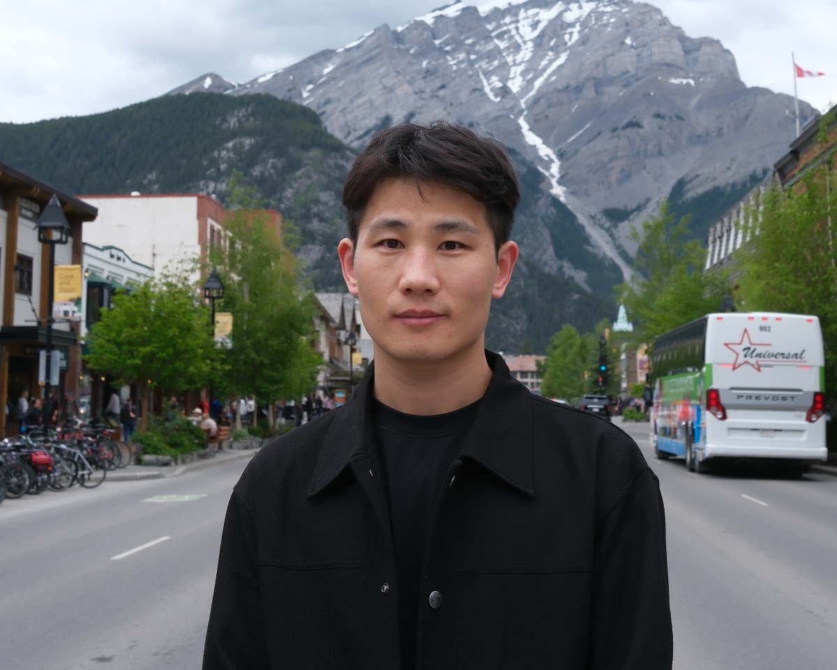 Xing Yang in Banff, Alberta