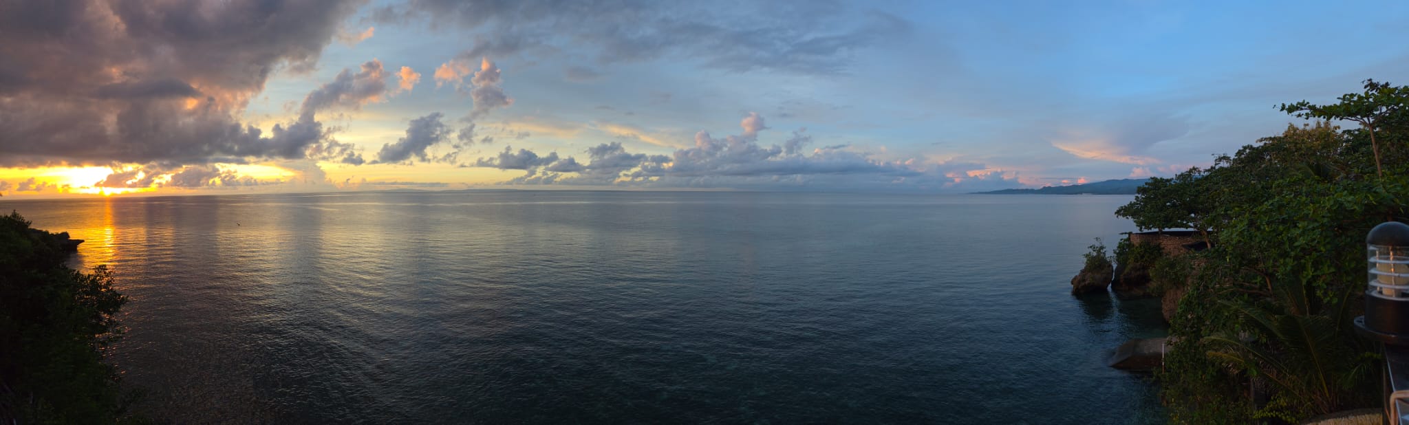Over the Coast in the Philippines