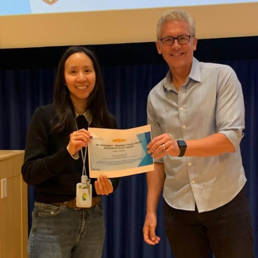Dr. Anna Lam and Jason Dyck