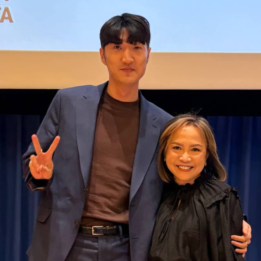 Dr. Jiyuan Piao and Irene Mickel