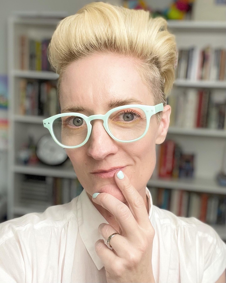 Aimée Morrison biographical photo. Aimée Morrison is Associate Professor in English at the University of Waterloo
