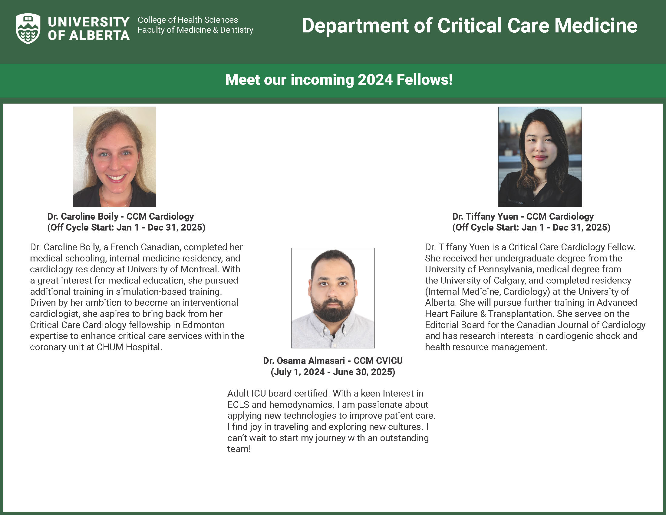 CCM Fellows