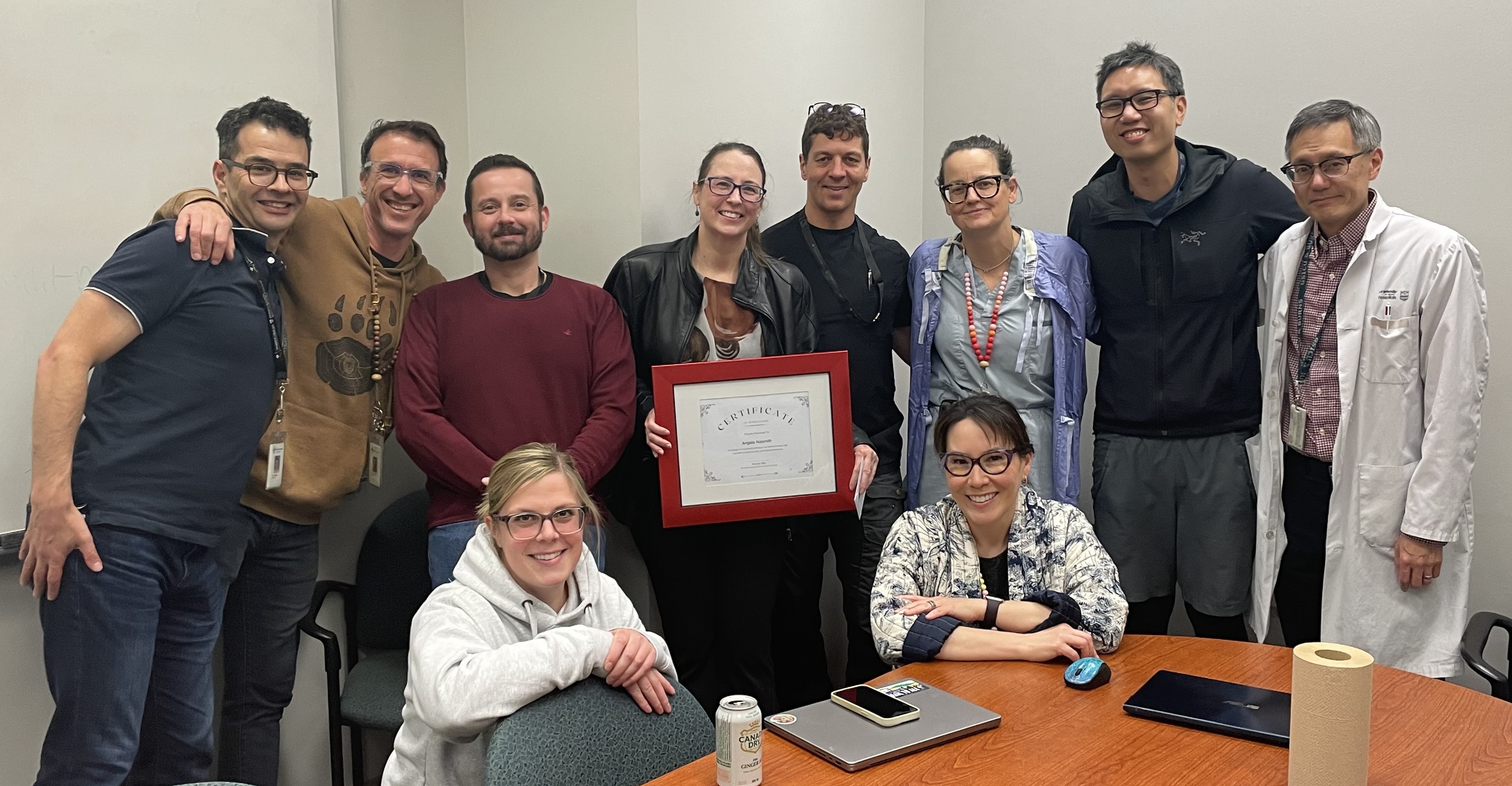 GSICU exceptional colleague award A Naismith