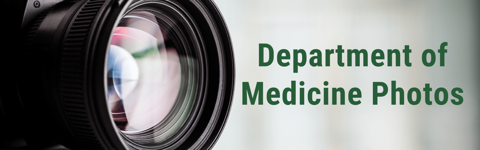 Department of Medicine Photo Submission Guidelines
