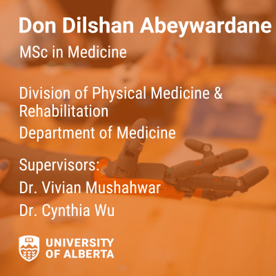 Supervisors: Dr. Vivian K Mushahwar and Dr. Cynthia Wu